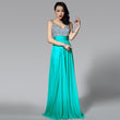 Evening Dress Long Banquet Toast Wedding Dress Evening Dress Chiffon Long Skirt - Almoni Express