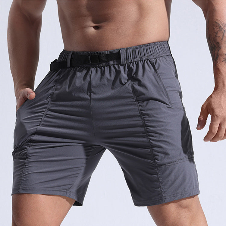 Athletic Shorts For Men With Pockets And Elastic Waistband Cargo Shorts