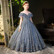 Big Children Children's Sequined Princess Dress Western Style Catwalk Costumes Winter