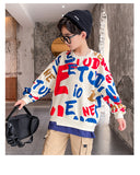 Boys Sweatshirt Autumn Tops Tide Brand