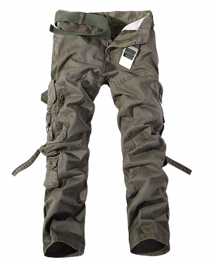 Men's Multi-pocket Cargo Pants Washed Hot Sale Cargo Pants