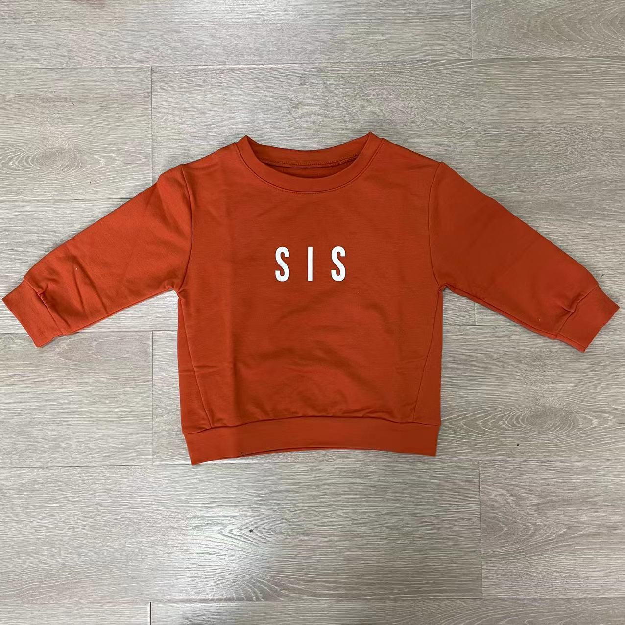 Boys' Pullover Letter Print Casual Sweatshirt Children