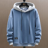 Casual Street Fake Two-piece Casual Sweatshirt Jacket Men