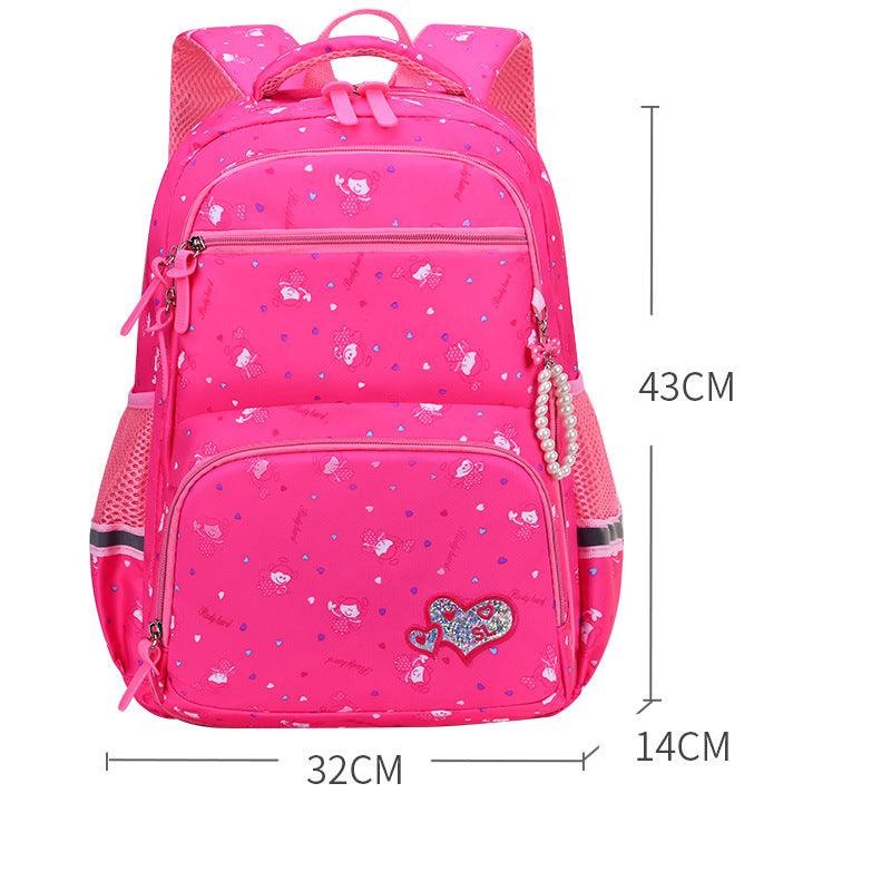 Fashion Cartoon Cute Princess Style Children Backpack - Almoni Express