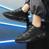 Fashion Cushion Shoes Men Outdoor Lightweight Breathable Sneakers Casual Running Sports Shoes - AL MONI EXPRESS