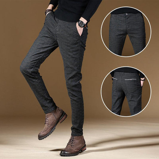 Fashion High Quality Men Pants Spring Autumn Men Pants - Almoni Express