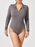 Fashion Long Sleeve Jumpsuit Seamless Slimming Shapewear For Women Romper - AL MONI EXPRESS