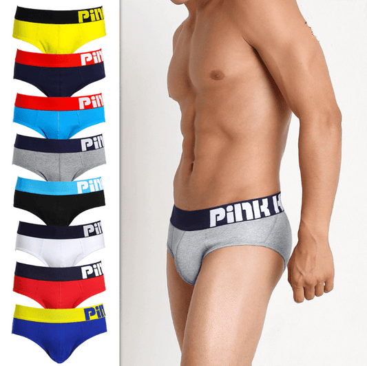 Fashion men's underwear 8 color comfortable version of men's briefs - Almoni Express