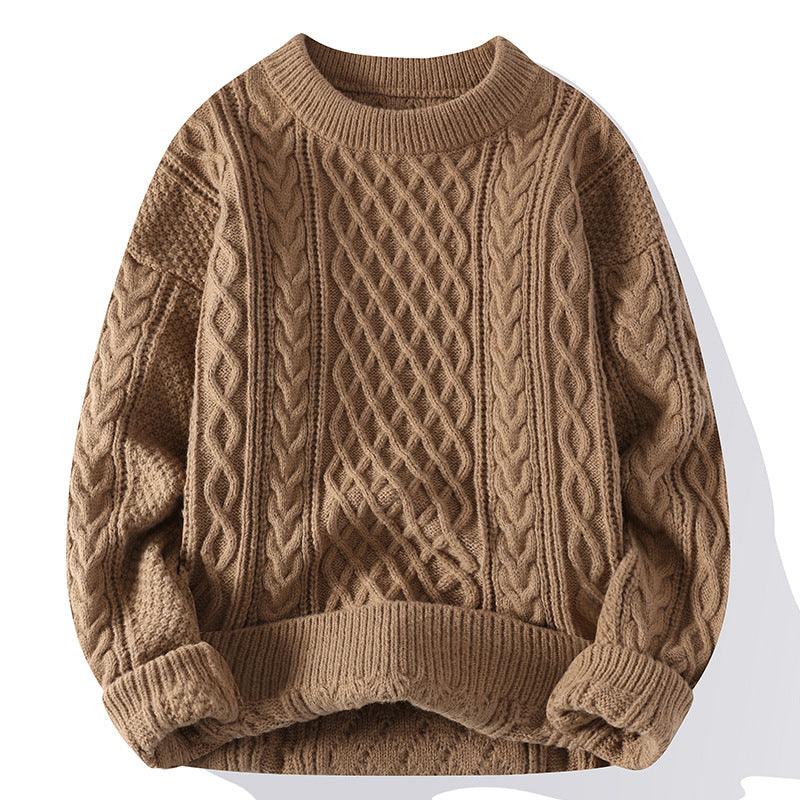 Fashion Personalized Twist Knitwear Men - Almoni Express