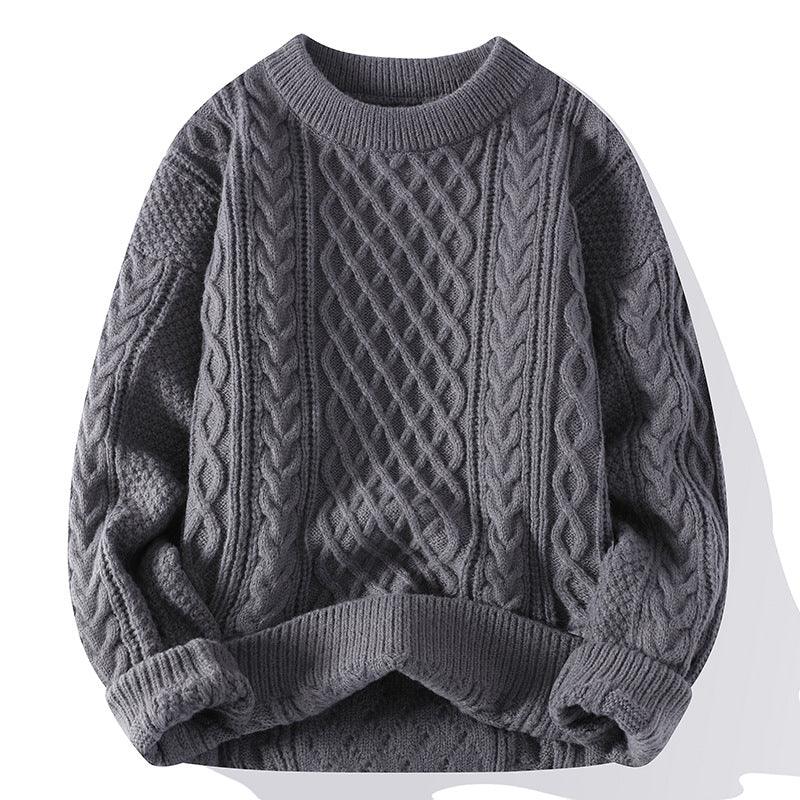 Fashion Personalized Twist Knitwear Men - Almoni Express