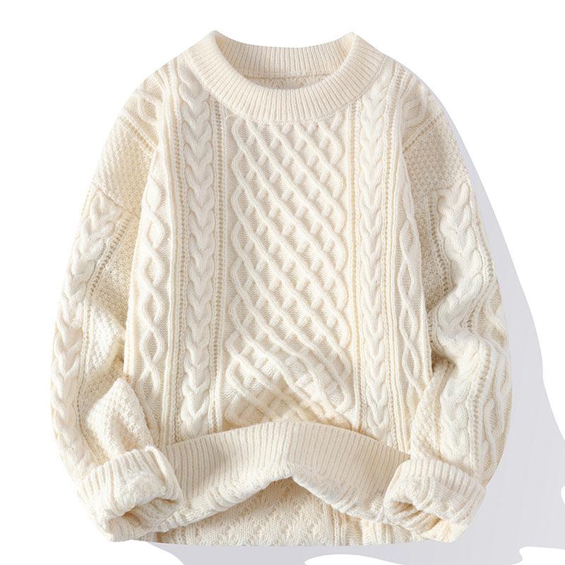 Fashion Personalized Twist Knitwear Men - Almoni Express