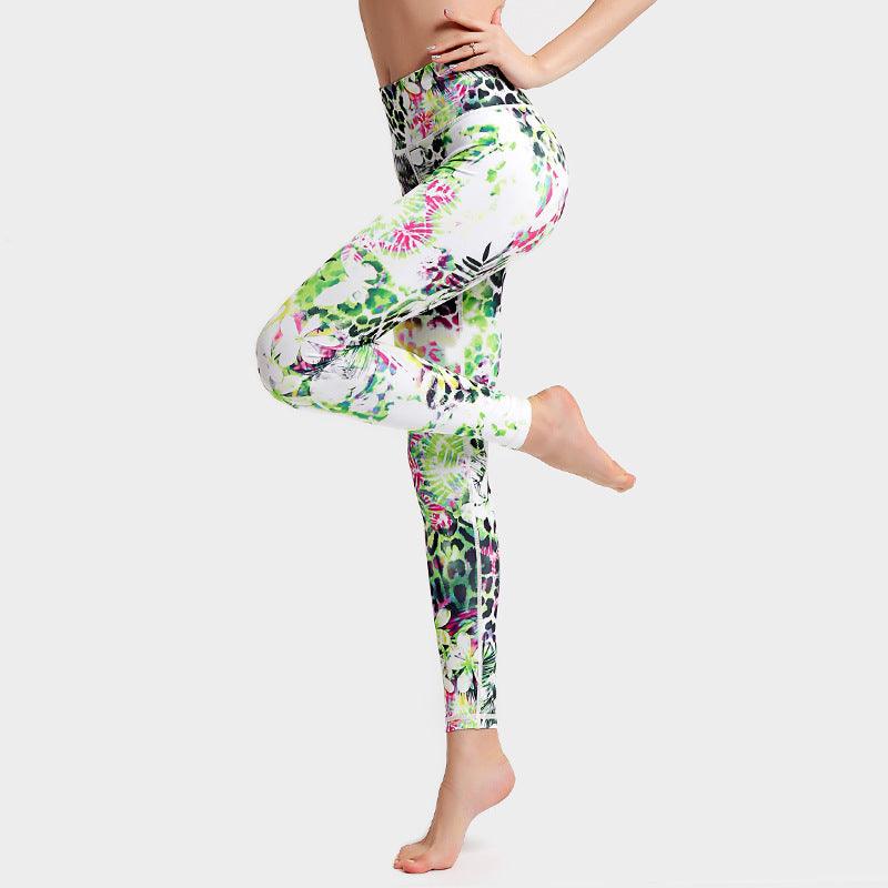 Fashion Tie Dye Leggings Women Fitness Yoga Pants Push Up Workout Sports Legging High Waist Tights Gym Ladies Clothing - AL MONI EXPRESS