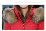 Fashion Women's Mid-length Thick Down Padded Jacket - Almoni Express