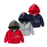 Fashionable Kids Warm Thick Hooded Jacket - Almoni Express