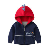 Fashionable Kids Warm Thick Hooded Jacket - Almoni Express