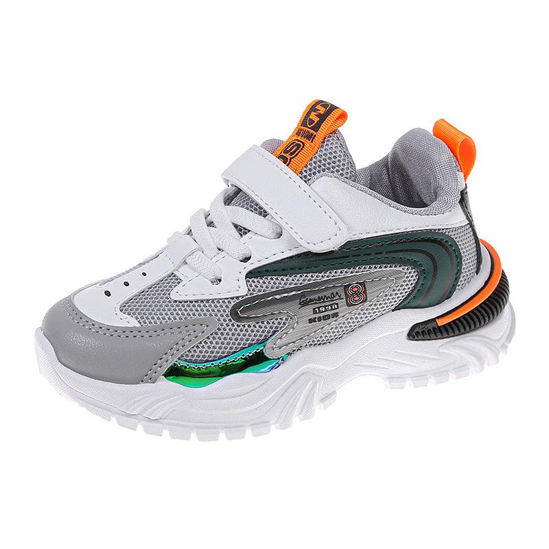 Fashionable Mesh Breathable Boys Running Shoes - Almoni Express