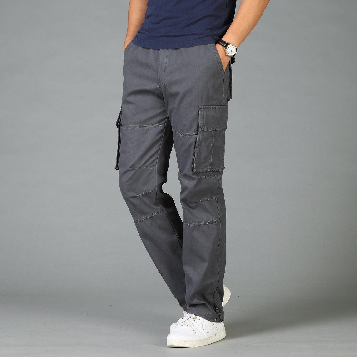 Fat plus XL casual pants fat men's pants - AL MONI EXPRESS