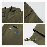 Men's Vest Coat Detachable Autumn