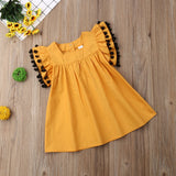 Children Newborn Clothing Sleeveless Kids Girls Dress