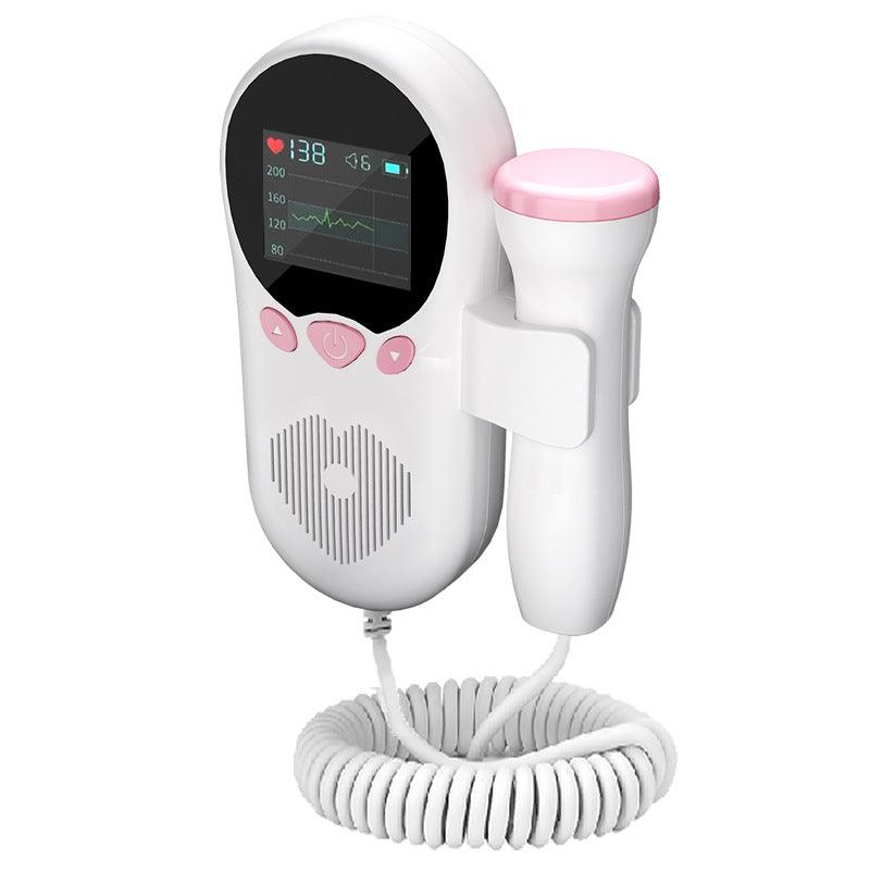 Fetal Heart Rate Monitor Home Pregnancy Baby Fetal Sound Heart Rate Detector - Almoni Express