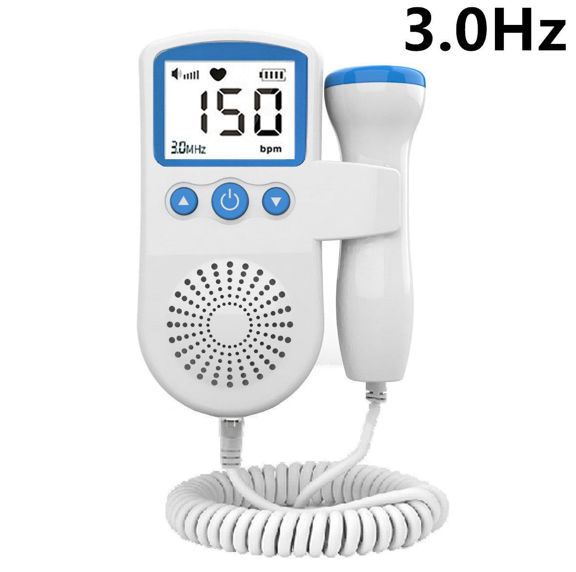 Fetal Heart Rate Monitor Home Pregnancy Baby Fetal Sound Heart Rate Detector - Almoni Express