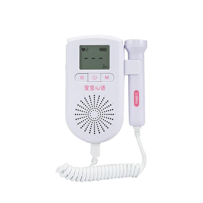 Fetal Heart Rate Monitor Home Pregnancy Baby Fetal Sound Heart Rate Detector - Almoni Express