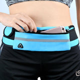 Fitness Waist Bag With Pocket Slim Running Jogging Belt Fanny Pack Bag For Hiking Cycling Workout Sports Gym - AL MONI EXPRESS