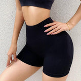 Fitness Yoga Shorts Pants Butt Lifting Seamless Leggings Women Gym - AL MONI EXPRESS