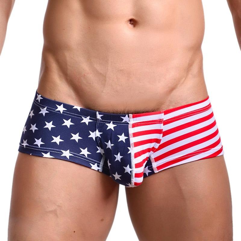 Flag printed shorts - Almoni Express