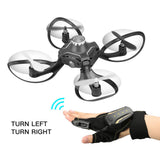 Folding Drone Gesture Control Aerial Photography Four-axis Body Sense Gravity Induction Remote Contro - Almoni Express