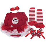 Four-piece Christmas Gift Newborn Clothing Set Baby - Almoni Express