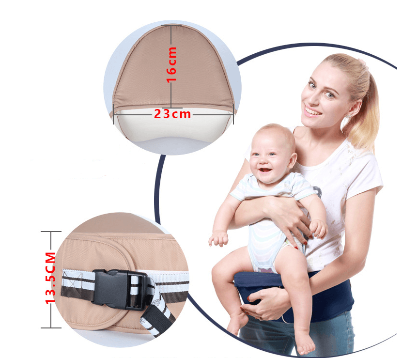 Four seasons baby strap children's waist stool breathable - Almoni Express