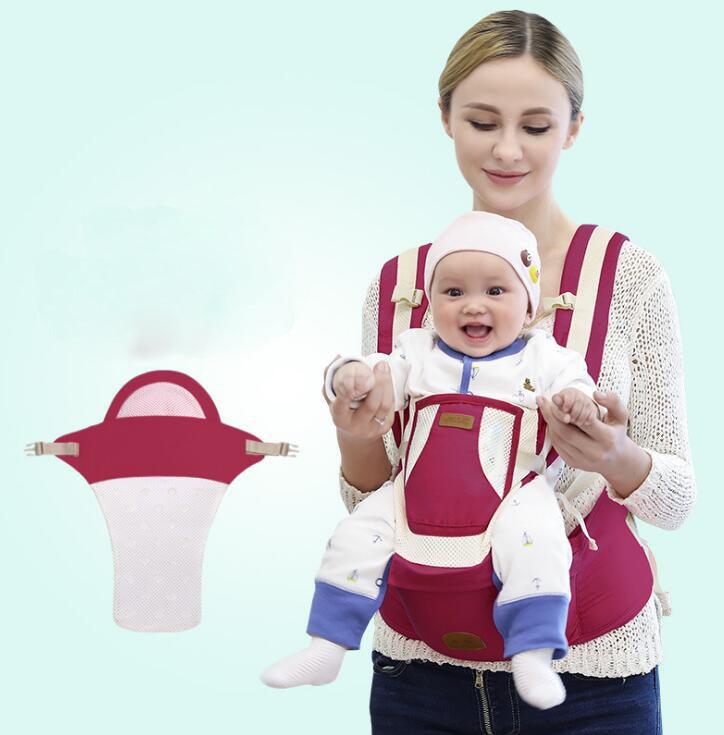 Four Seasons Breathable Multifunctional Baby Waist Stool Three-in-One Can Slanting Sling - Almoni Express