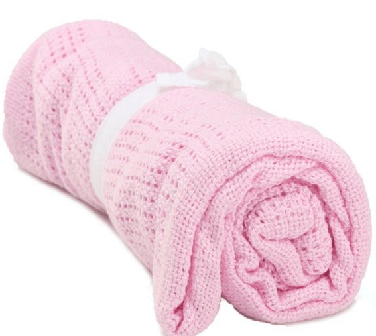 Giol Me Num Newborn Baby Blankets Super Soft Cotton Crochet Summer Candy Color Prop Crib Casual Sleeping Bed Supplies Hole Wrap - Almoni Express