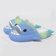 Gradient Rainbow Shark Slippers Women's Summer Indoor - AL MONI EXPRESS