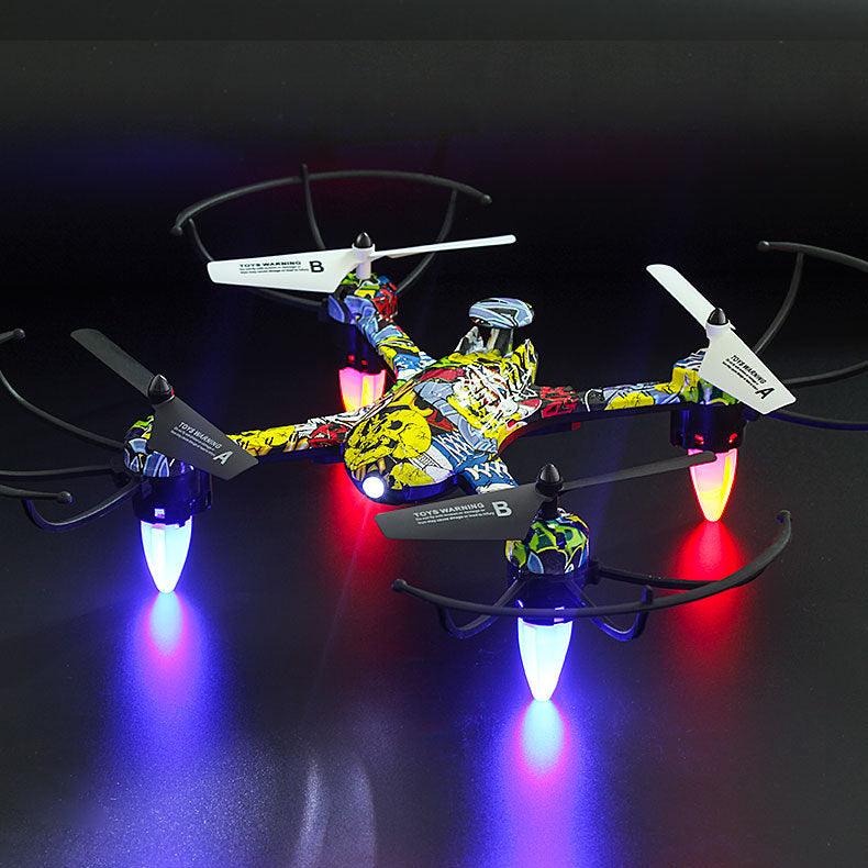 Graffiti remote control aircraft quadcopter - Almoni Express