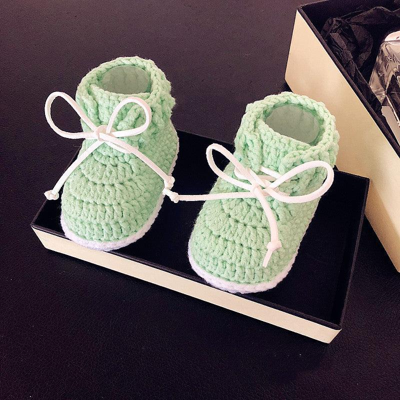 Hand-Woven Baby Shoes, Baby Shoes For Men and Women - Almoni Express