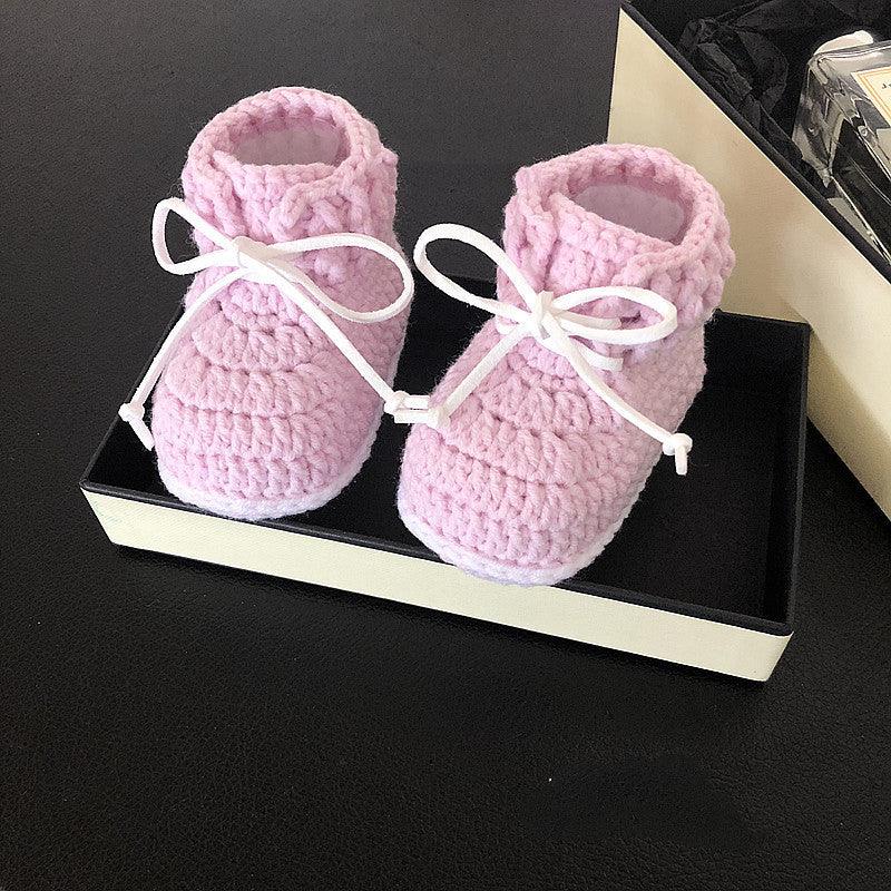 Hand-Woven Baby Shoes, Baby Shoes For Men and Women - Almoni Express