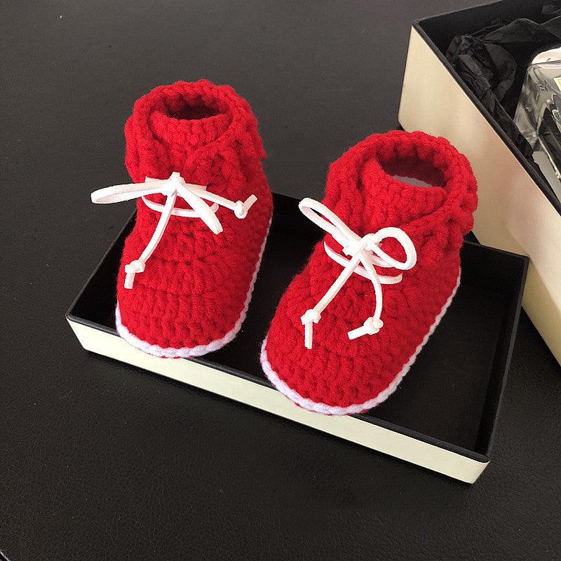 Hand-Woven Baby Shoes, Baby Shoes For Men and Women - Almoni Express