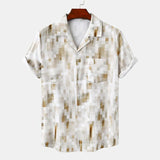 Hawaiian Short Sleeve Printed Men's Shirt - AL MONI EXPRESS