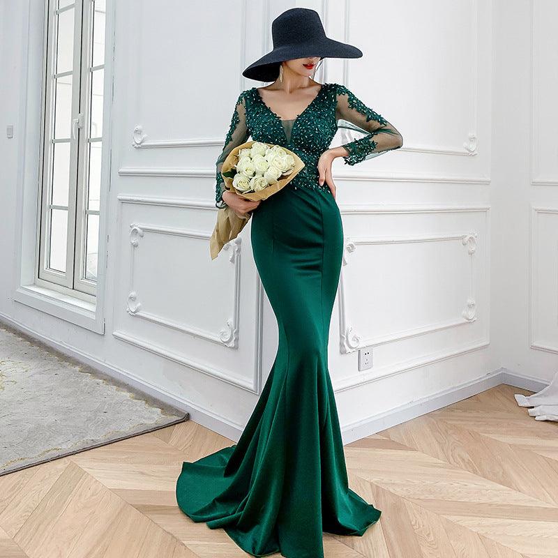 Heavy Industry Evening Dress High-end Female - Almoni Express