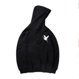 Hip Hop Hoodie Embroidered Hoodie - AL MONI EXPRESS