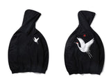 Hip Hop Hoodie Embroidered Hoodie - AL MONI EXPRESS