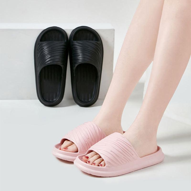 Home Slippers Household Indoor Thick Bottom Soft Bottom Bathroom Shoes - AL MONI EXPRESS