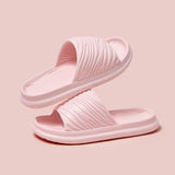 Home Slippers Household Indoor Thick Bottom Soft Bottom Bathroom Shoes - AL MONI EXPRESS