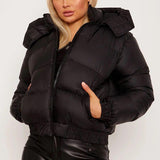 Hooded Bread Jacket Down Girl - Almoni Express