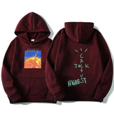 Hoodie print hoodie - AL MONI EXPRESS