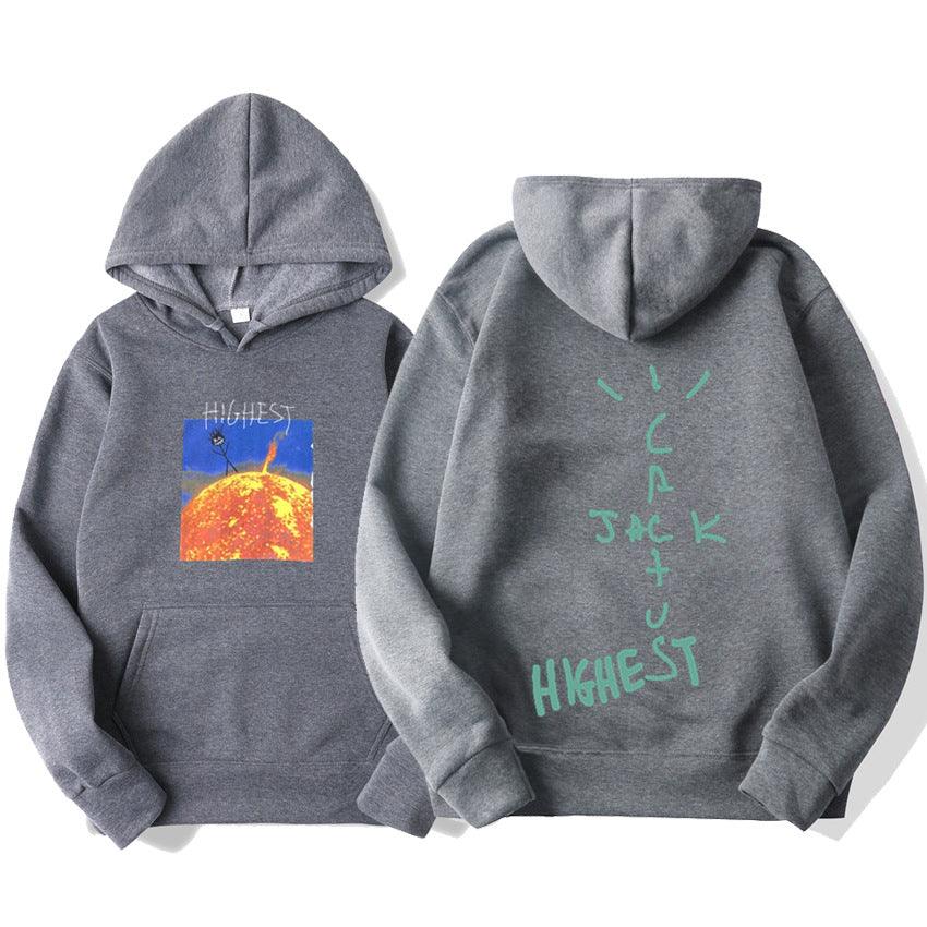 Hoodie print hoodie - AL MONI EXPRESS