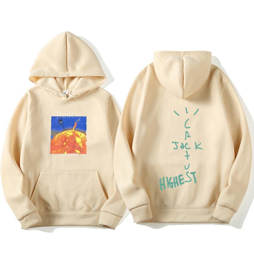 Hoodie print hoodie - AL MONI EXPRESS