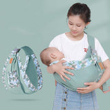 Horizontal Hugging Baby Carrier To Go Out Waist Stool - Almoni Express